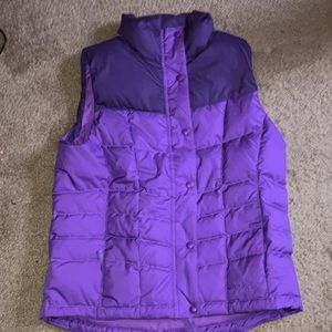 Purple LL Bean Vest, Never worn